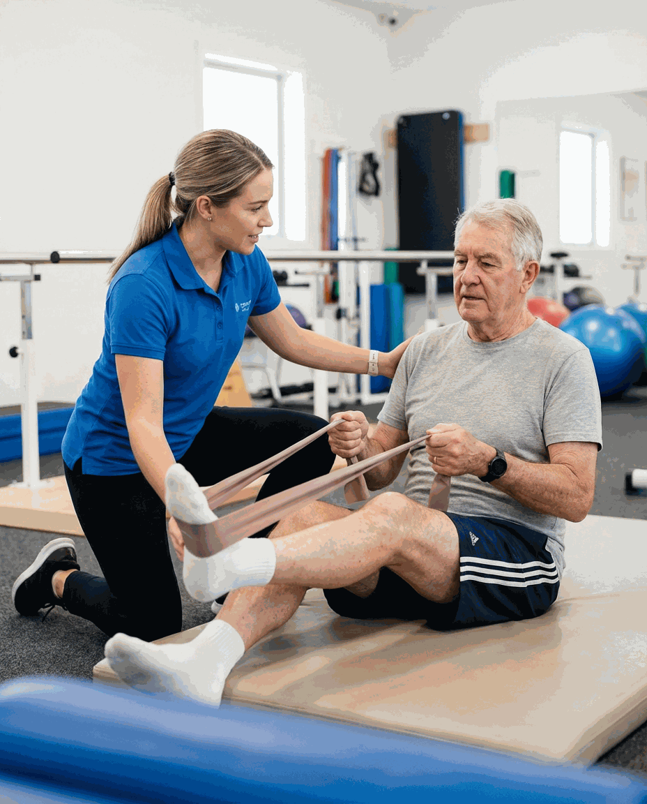 Guided rehabilitation exercise