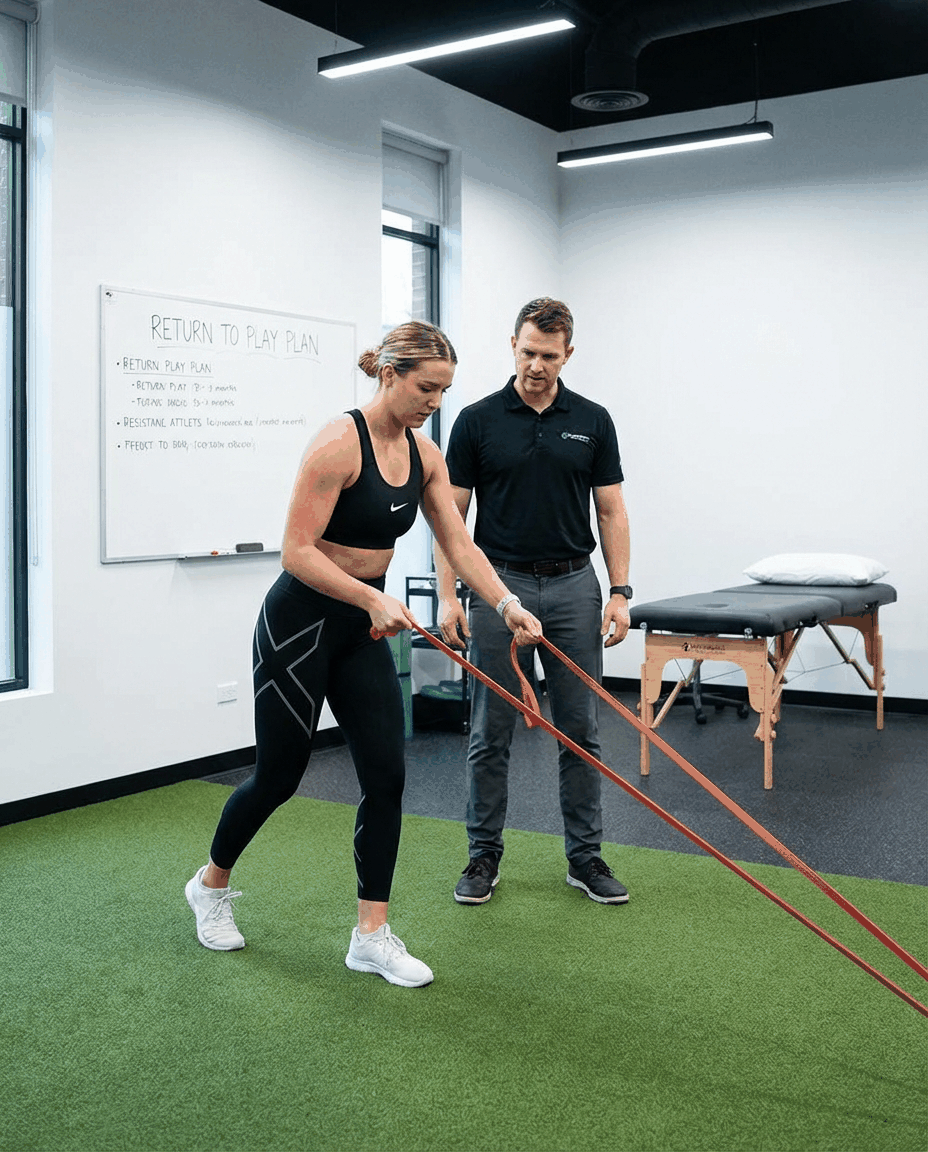 Sports rehabilitation training